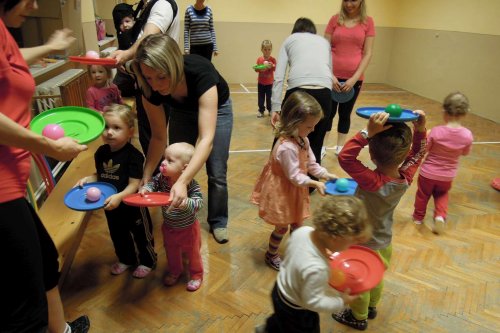 Hravé cvičení pro děti a rodiče - 7.11.2013